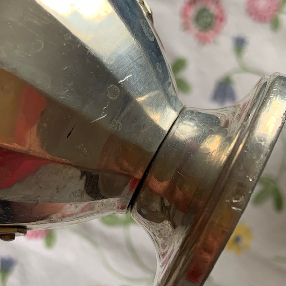 Vintage Aluminum Sugar and Creamer / Aluminum Set. - Picture 14 of 17